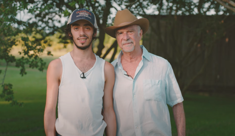 Zachary Richard réalise le rêve de son petit-fils Émile